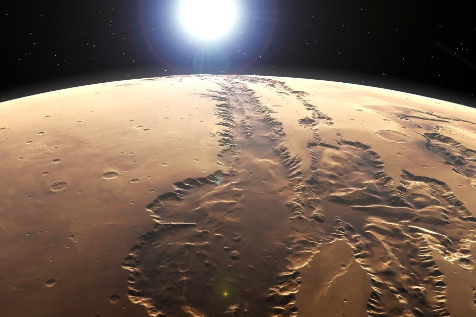 Лабиринт Ночи на Марсе – удивительные кадры