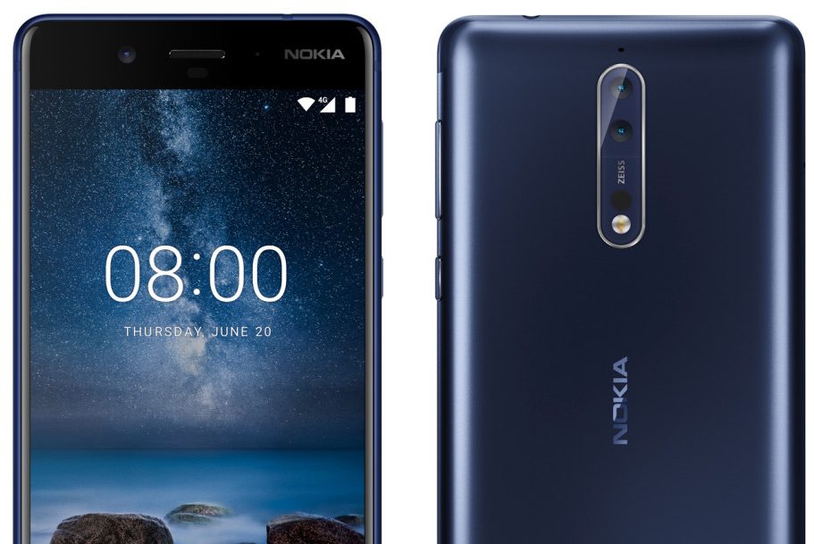 Безкрайній екран та подвійна камера: перше зображення Nokia 8