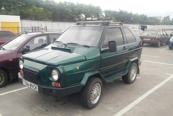 Українські “майстри” тюнінгу схрестили ЛуАЗ і Volkswagen