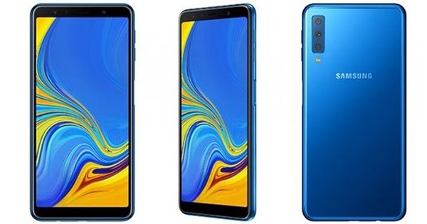 Samsung презентував Galaxy A7 2018 із потрійною камерою