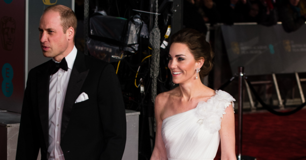Красная дорожка BAFTA-2019: Кейт Миддлтон и Рами Малек в белом