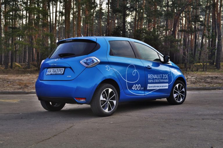 Тест-драйв Renault Zoe: будни электрокара в Украине Фото 2