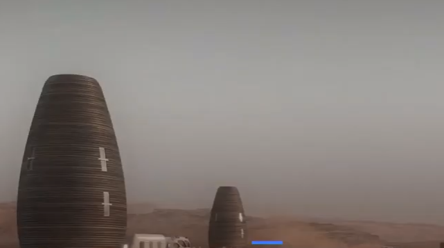 Дом для жизни на Марсе напечатали на 3D-принтере 