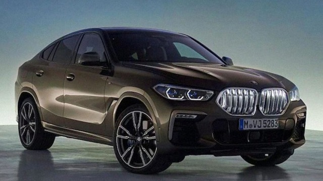 BMW полностью рассекретила новый X6 2020