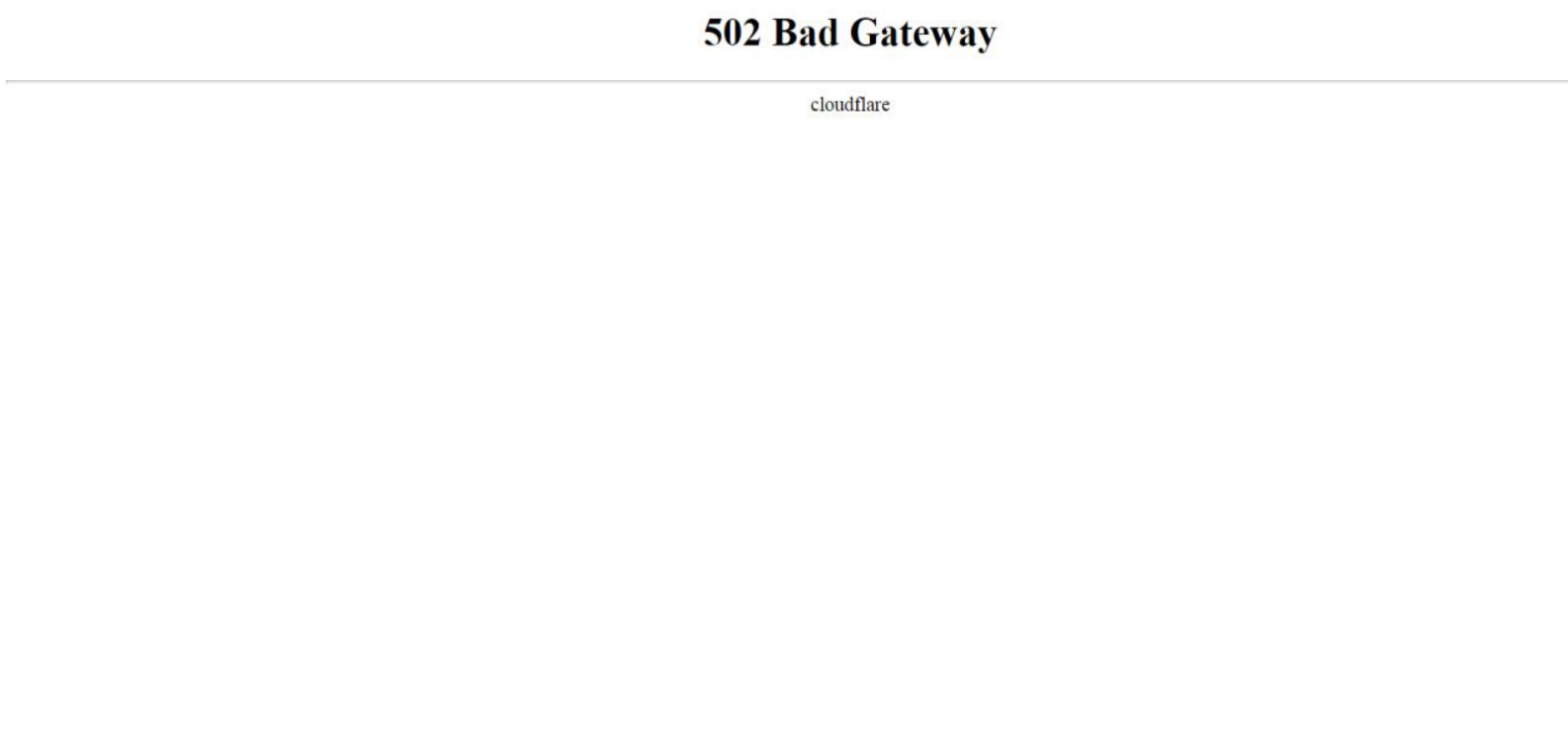 Cloudflare: что это и причина ошибки 502 Фото 1
