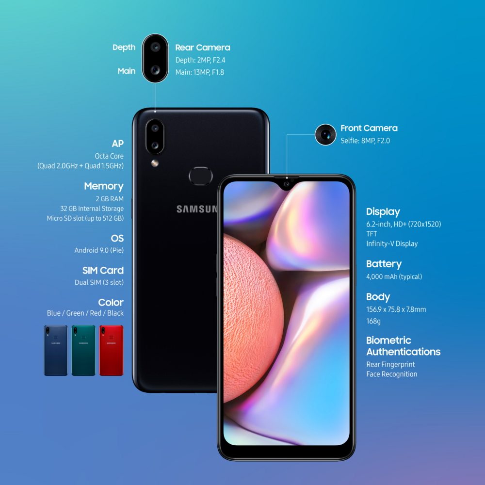 Samsung представив бюджетний смартфон Galaxy A10s Фото 1