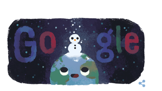 День зимнего солнцестояния 2019: дудл Google Фото 1
