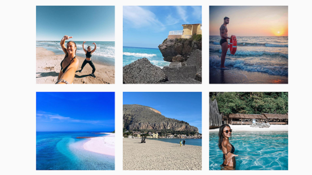 Instagram запретил пользователям смотреть на море