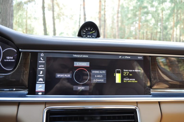 Тест-драйв Porsche Panamera E-Hybrid: гібриди в Україні Фото 12