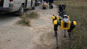 Робот Boston Dynamics Spot измерил радиацию в Чернобыле