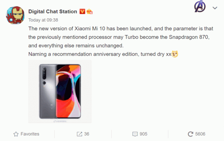 Xiaomi перезапустила Mi 10 із новим Snapdragon 870 Фото 1