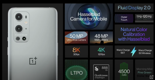OnePlus 9 и OnePlus 9 Pro: характеристики смартфонів та ціни Фото 2