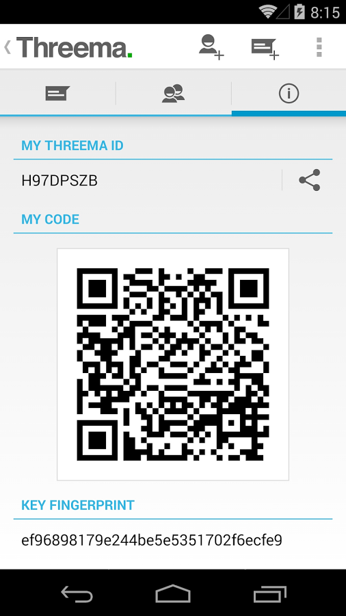 Защита личных переписок: обзор мессенджера Threema Фото 3