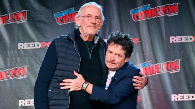 Кристофер Ллойд и Майкл Джей Фокс воссоединились на Comic Con в Нью-Йорке