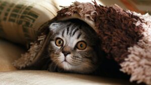 Як вивести застарілий запах котячої сечі