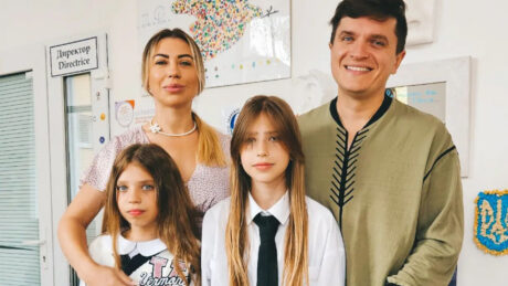 Анатолій Анатоліч з сім'єю