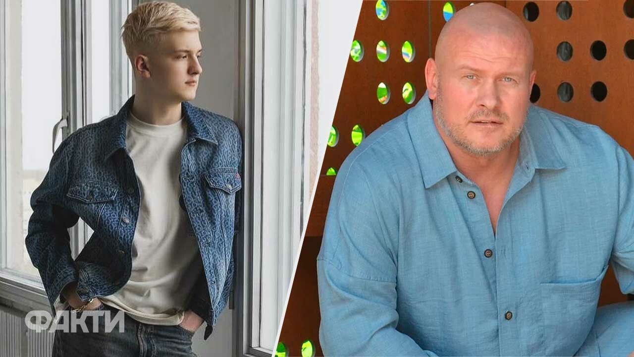 В'ячеслав Узелков та його син Роберт