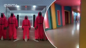Гра в кальмара - тизер від першої особи