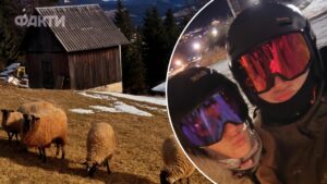Леся Нікітюк з коханим на відпочинку в Карпатах